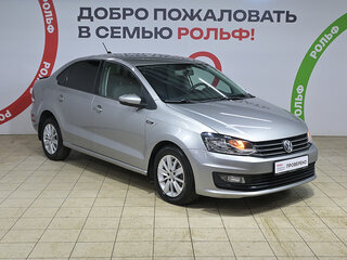 2019 Volkswagen Polo V Рестайлинг, серебристый, 1245000 рублей, вид 3