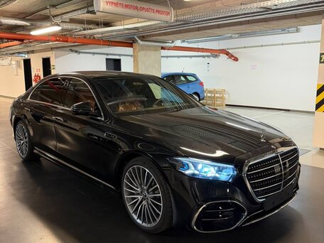 2026 Mercedes-Benz S-Класс 500 Long 4MATIC VII (W223) Рестайлинг, чёрный, 27348000 рублей, вид 4
