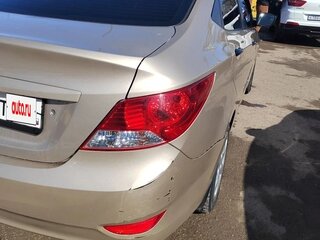 2014 Hyundai Solaris I, бежевый, 895000 рублей, вид 4