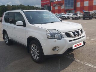 2013 Nissan X-Trail II Рестайлинг, белый, 1350000 рублей, вид 4