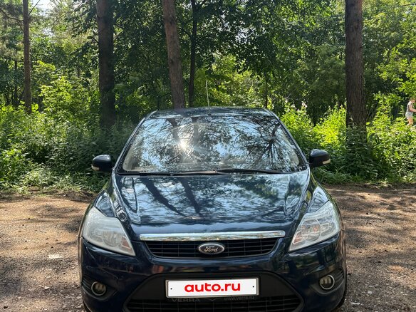 2008 Ford Focus II Рестайлинг, синий, 338000 рублей - вид 4
