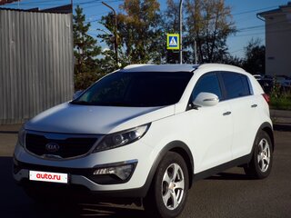 2013 Kia Sportage III, белый, 1140000 рублей, вид 2