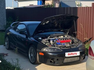 1997 Mitsubishi Eclipse II, чёрный, 1100000 рублей, вид 1
