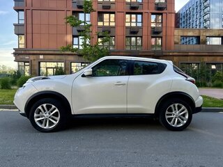 2015 Nissan Juke I Рестайлинг, белый, 1290000 рублей, вид 3