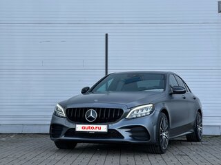 2019 Mercedes-Benz C-Класс 200 IV (W205) Рестайлинг, серый, 4500000 рублей, вид 2