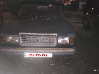 2006 Lada (ВАЗ) 2107, зелёный, 115000 рублей, вид 1