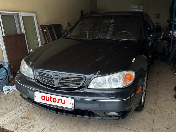 2004 Nissan Maxima V (A33), чёрный, 300000 рублей