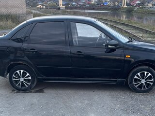 2012 Lada (ВАЗ) Granta I, чёрный, 200000 рублей, вид 2