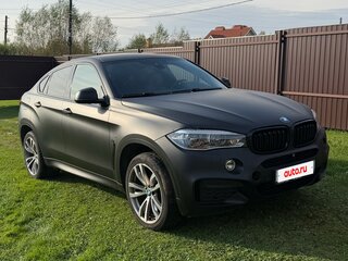 2016 BMW X6 40d II (F16), чёрный, 3590000 рублей, вид 1