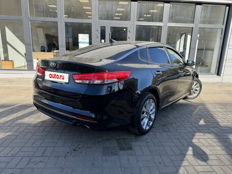 2017 Kia Optima IV, чёрный, 1400000 рублей, вид 4