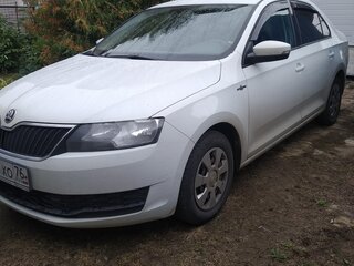 2019 Skoda Rapid I Рестайлинг, белый, 1050000 рублей, вид 1