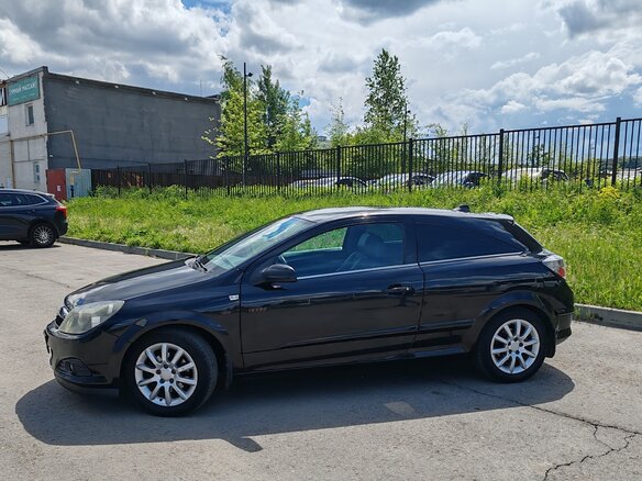 2008 Opel Astra GTC H Рестайлинг, чёрный, 540000 рублей - вид 10