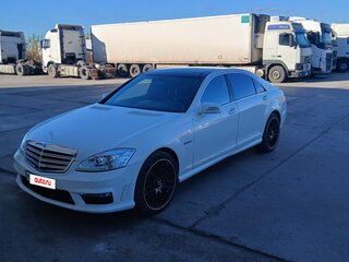 2007 Mercedes-Benz S-Класс AMG 63 AMG Long II (W221), белый, 1500000 рублей, вид 1