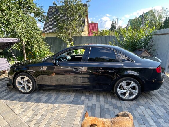 2009 Audi A4 IV (B8), чёрный, 800000 рублей - вид 4