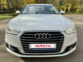 2016 Audi A6 IV (C7) Рестайлинг, белый, 1790000 рублей, вид 1