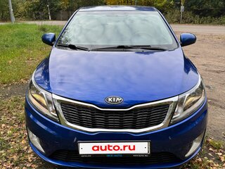 2012 Kia Rio 4-speed III, синий, 720000 рублей, вид 1