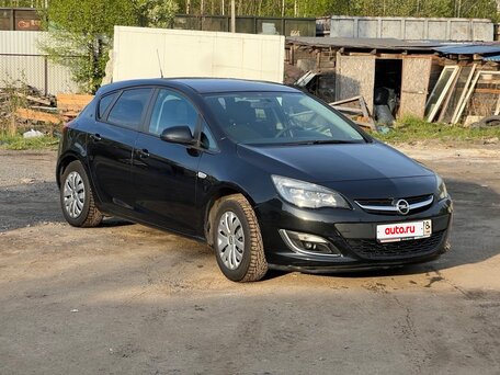 2012 Opel Astra J Рестайлинг, чёрный, 600000 рублей, вид 3