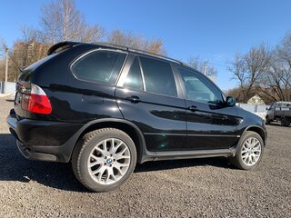 2003 BMW X5 3.0i I (E53) Рестайлинг, чёрный, 950000 рублей, вид 5