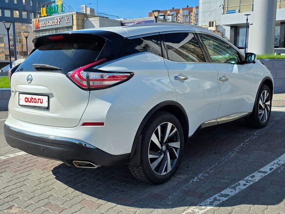 2017 Nissan Murano III (Z52), белый, 2860000 рублей - вид 3