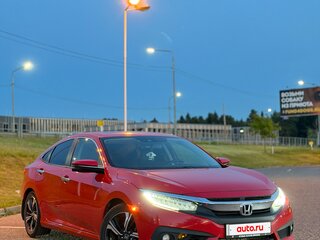 2018 Honda Civic X, красный, 1450000 рублей, вид 2