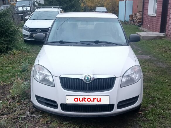 2008 Skoda Fabia II, белый, 405000 рублей - вид 1