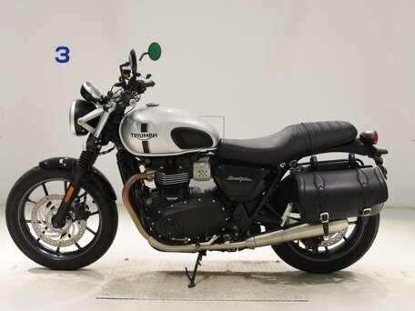 2018 Triumph Street Twin, серебристый, 572000 рублей, вид 1