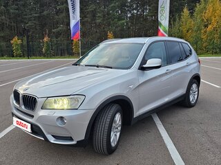 2012 BMW X3 20d xDrive II (F25), серебристый, 1800000 рублей, вид 1