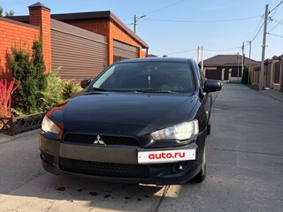 2008 Mitsubishi Lancer X, чёрный, 700000 рублей, вид 3
