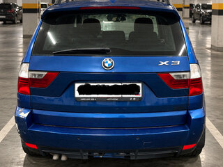 2007 BMW X3 30d I (E83) Рестайлинг, синий, 1100000 рублей, вид 5