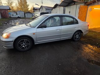 2001 Honda Civic VII, серебристый, 325000 рублей, вид 5