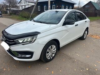 2024 Lada (ВАЗ) Vesta I Рестайлинг (NG), белый, 620000 рублей, вид 3