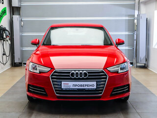 2015 Audi A4 V (B9), красный, 1919000 рублей, вид 2