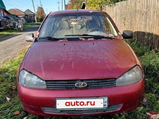 2012 Lada (ВАЗ) Kalina I, красный, 150000 рублей, вид 1