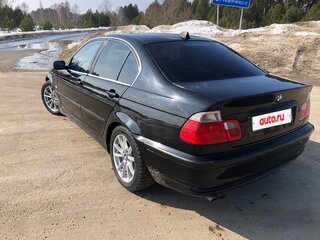 1999 BMW 3 серии 320i IV (E46), чёрный, 450000 рублей, вид 4