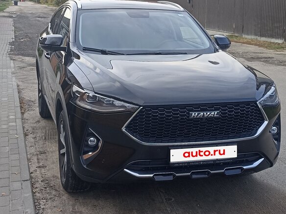 2022 Haval F7x I Рестайлинг, чёрный, 1920000 рублей - вид 1