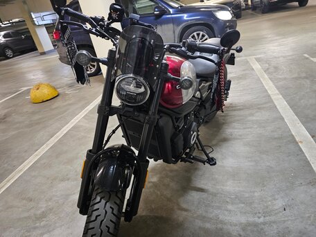 2024 CFMoto 450CL-C, красный, 550000 рублей, вид 2