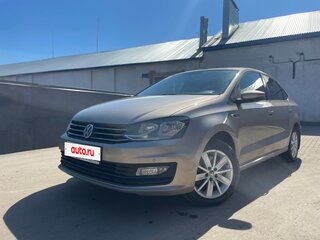 2019 Volkswagen Polo V Рестайлинг, коричневый, 1390000 рублей, вид 1