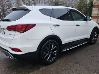 2016 Hyundai Santa Fe III Рестайлинг, белый, 2300000 рублей, вид 4