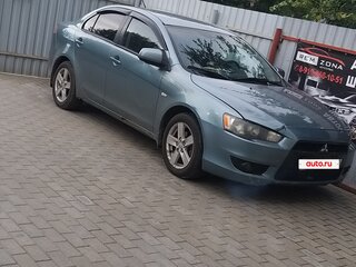 2008 Mitsubishi Lancer X, серый, 450000 рублей, вид 1