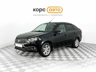 2019 Lada (ВАЗ) Granta I Рестайлинг, чёрный, 532000 рублей, вид 1