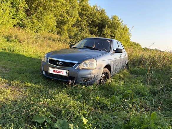 2008 Lada (ВАЗ) Priora I, голубой, 125000 рублей - вид 1