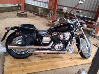 2002 Honda Shadow 400, чёрный, 430000 рублей, вид 5