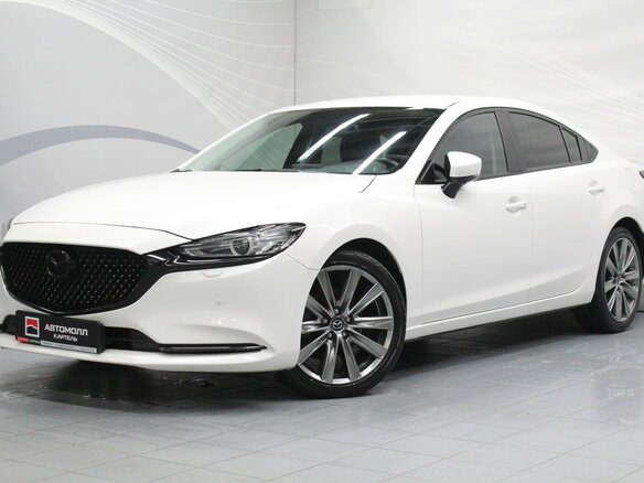 2019 Mazda 6 III (GJ) Рестайлинг 2, белый, 2249000 рублей