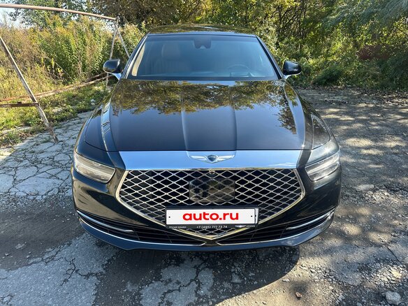 2020 Genesis G90 Limousine I Рестайлинг, чёрный, 6950000 рублей