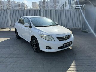 2008 Toyota Corolla AMT X (E140, E150), белый, 775000 рублей, вид 3