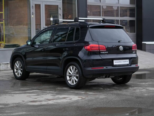 2016 Volkswagen Tiguan I Рестайлинг, чёрный, 1390000 рублей - вид 6