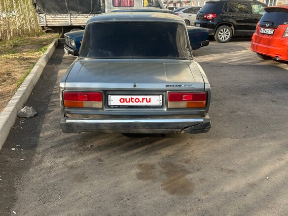 2010 Lada (ВАЗ) 2107, серый, 155000 рублей - вид 1