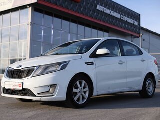 2012 Kia Rio III, белый, 373000 рублей, вид 1