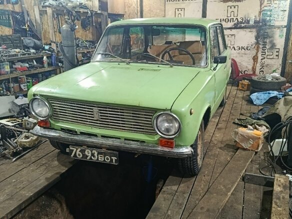 1977 Lada (ВАЗ) 2101, зелёный, 110000 рублей - вид 2
