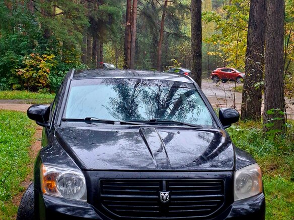 2008 Dodge Caliber I, чёрный, 420000 рублей - вид 2